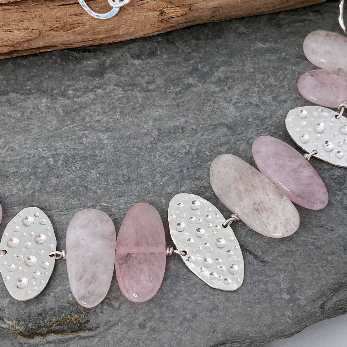 Morganite necklace 5