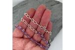 Lilac amethyst necklace 4