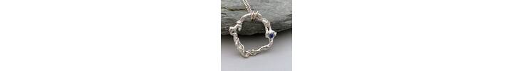 Sapphire necklace