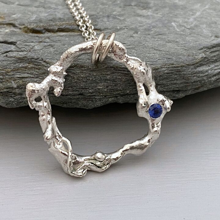 Sapphire necklace