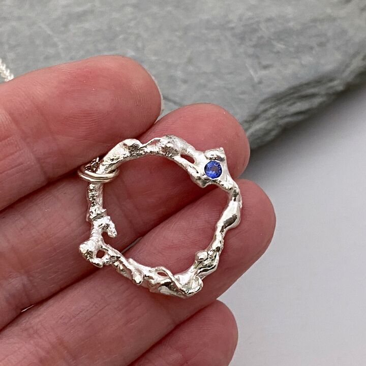 Sapphire necklace 3