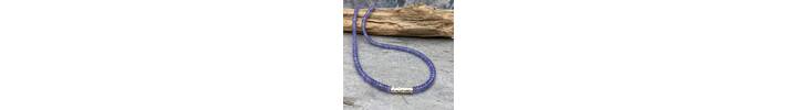 Tanzanite necklace 3