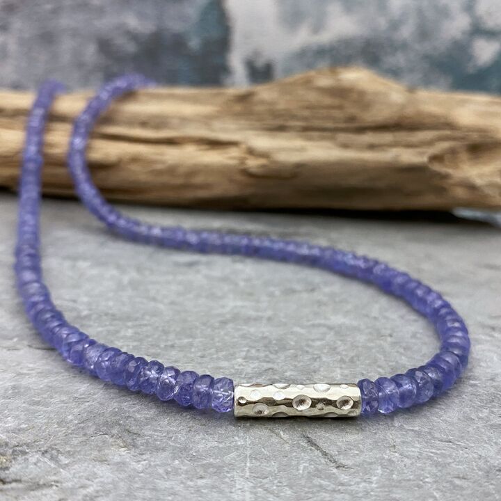 Tanzanite necklace 2