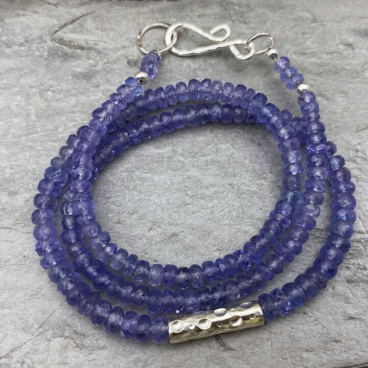 Tanzanite necklace