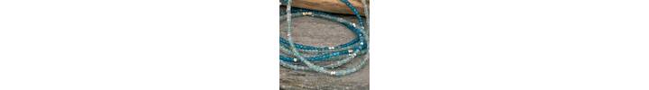 Apatite bead necklace 4