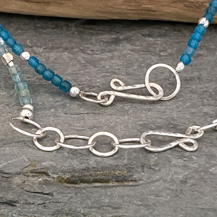 Apatite bead necklace 5