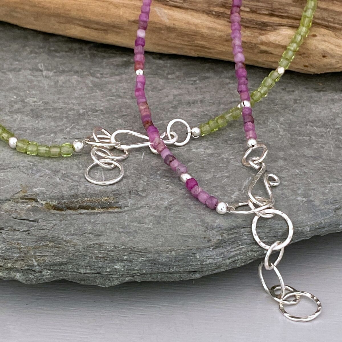 Ruby bead necklace 4 Ruby bead necklace 4