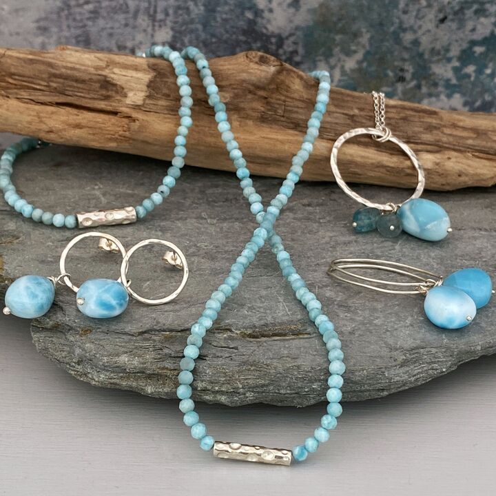 Larimar jewellery