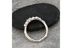 Silver bubbles ring 5