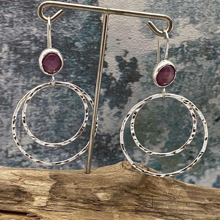 Ruby earrings 5