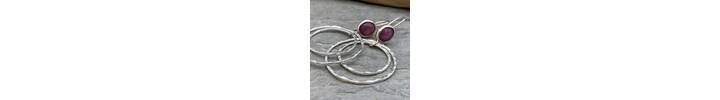 Ruby earrings 3