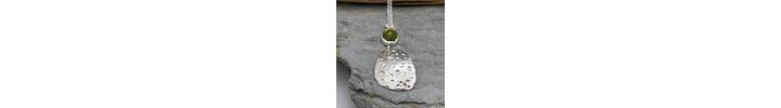 Vesuvianite necklace 5