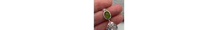 Vesuvianite necklace 4