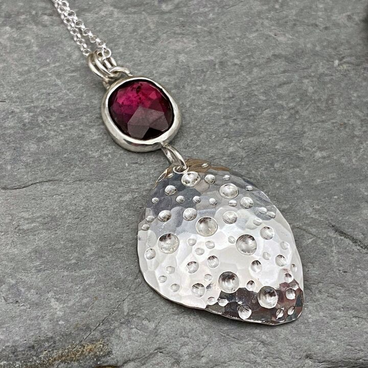 Garnet necklace