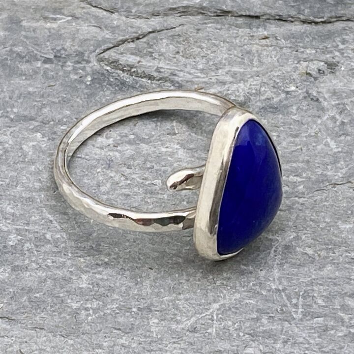 Lapis Lazuli silver ring 2