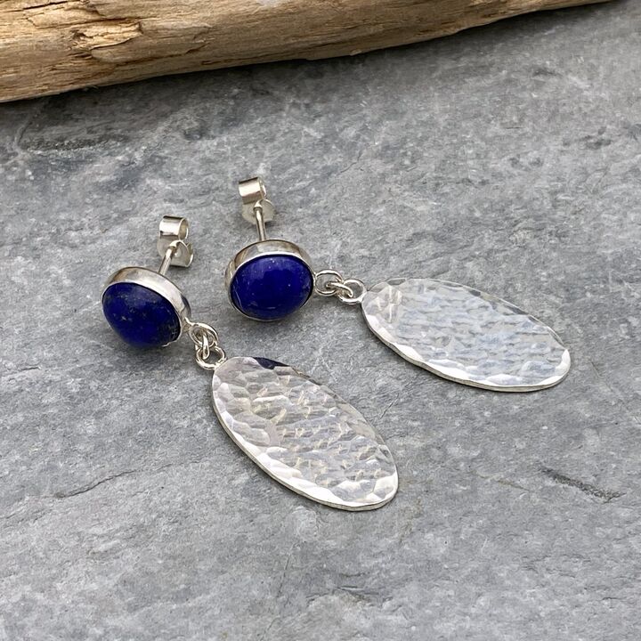 Lapis Lazuli earrings 3