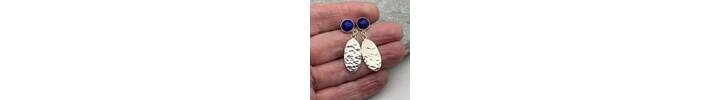 Lapis Lazuli earrings 2