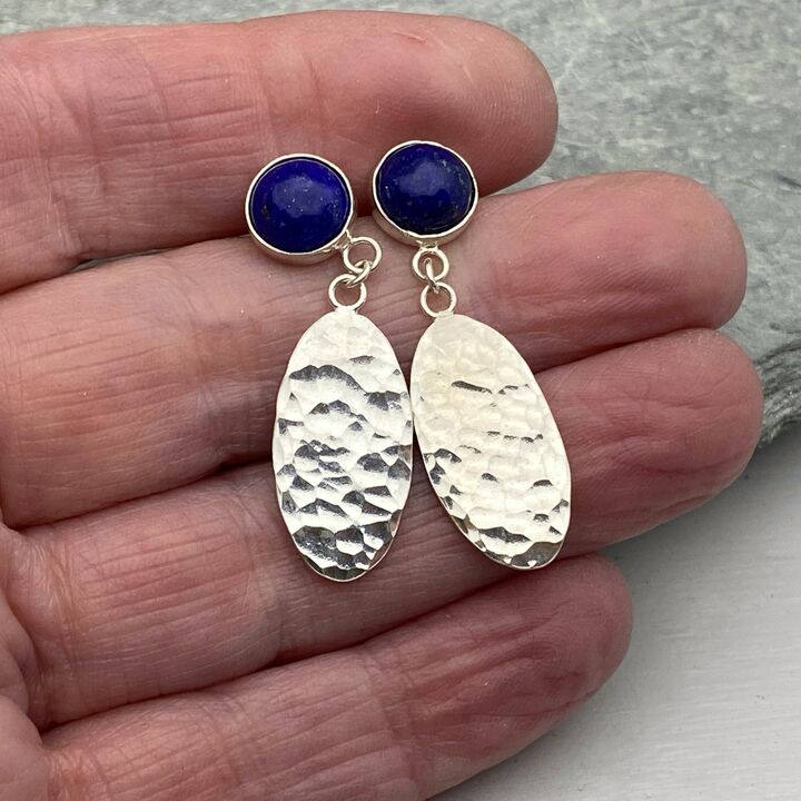 Lapis Lazuli earrings 2