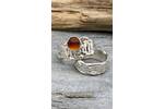 Orange garnet ring 4