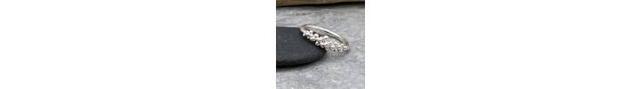 Granulated silver ring 2