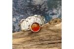 Orange garnet ring 3
