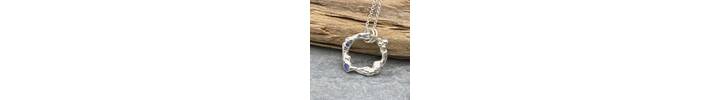 Tanzanite pendant necklace 2