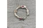 Pink sapphire necklace 4