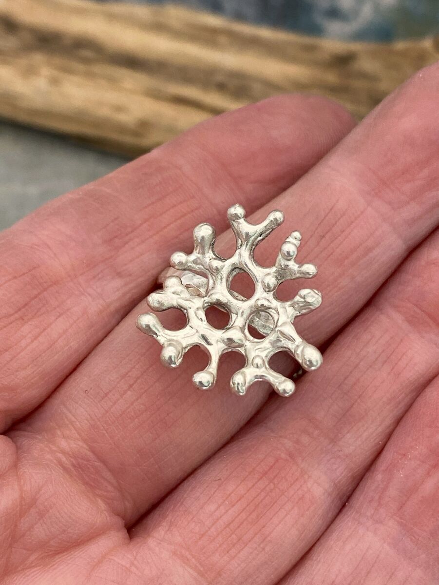 Under the sea inspired cocktail ring 3