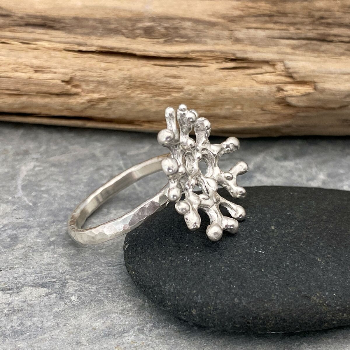 Under the sea inspired cocktail ring 2