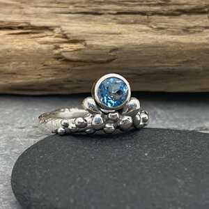 This is a picture of a Topaz ring