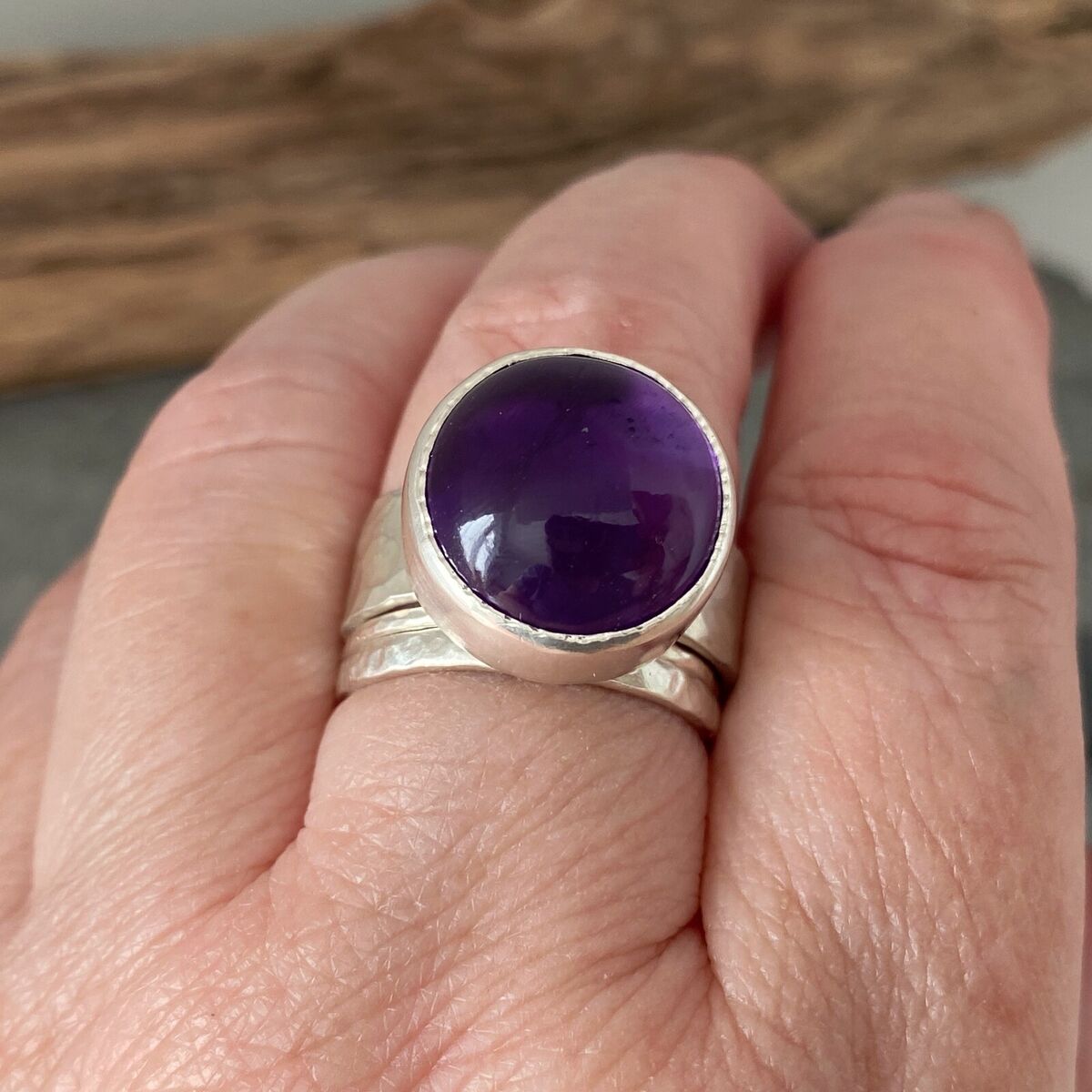 Amethyst ring 6